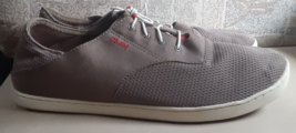 Olukai Nohea Moku TR Mens Sz 11.5 Mesh Shoes Brown Casual Sneakers (U6) - £27.60 GBP