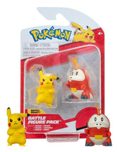 Pokemon Pikachu &amp; Fuecoco Battle Figure Pack New in Package - £9.93 GBP