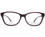 Fregossi Brille Rahmen 463 BURGUNDY Rot Quadratisch Voll Felge 53-16-140 - $51.22