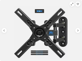 Mounting Dream Full Motion TV Wall Mount 17" to 39" Holds up to 33 lbs M... - $19.68