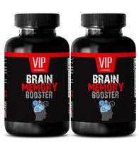 energy boost for seniors - BRAIN MEMORY BOOSTER - brain memory vitamins - 2 Bott - £19.04 GBP
