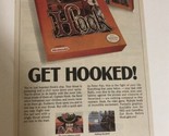 1991 Nintendo Hook Video Game Vintage Print Ad Advertisement  PA4 - £6.19 GBP