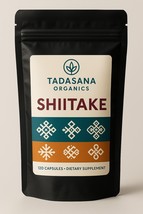 Shiitake Mushroom capsules (60) CERTIFIED ORGANIC  - $387.69 MXN