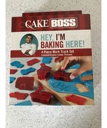 Cake Cupcake Cookie Decorating Tool Durable Nylon Fondant Press Set Truc... - $25.73 CAD
