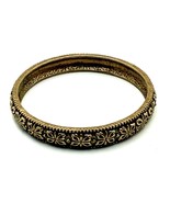 Metal Bangle, Flower/butterfly. Heavy Duty Construction, Laila Rowe Brac... - $16.99