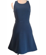 BCBGeneration Fit &amp; Flare Skater Dress Junior XS Sleeveless Blue Sapphir... - $12.46