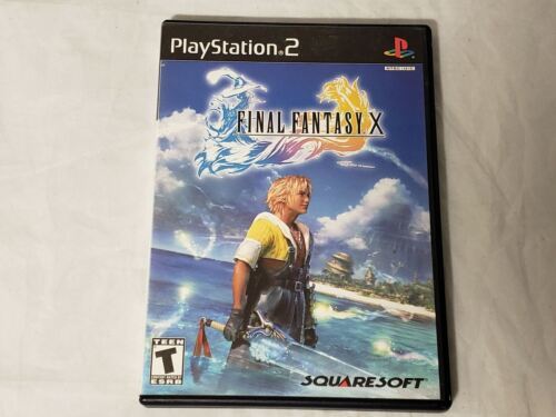 Final Fantasy X Sony PlayStation 2 2001 Role Playing Video Game Squaresoft DVD - $5.84
