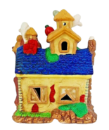 Spooky Halloween Haunted House Ceramic RIP 6 1/2&quot; x 5&quot; X 3&quot; - £9.26 GBP