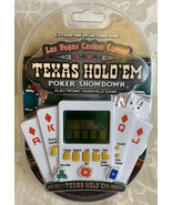 MGA TEXAS HOLD&#39;EM Poker Showdown Electronic Handheld Game Sealed NOS Las... - $9.94 CAD