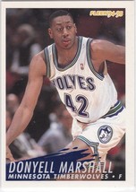 M) 1994-95 Fleer Basketball Trading Card - Donyell Marshall #325 - £1.54 GBP