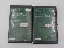 The Great Courses &quot;Understanding The Fundamentals Of Music&quot; 16 Dvds Booklet Euc - $49.99