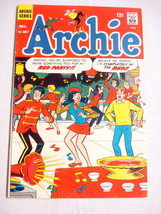 Archie Comics #187 1968 Good Condition Red Dance Party Cover - $8.99