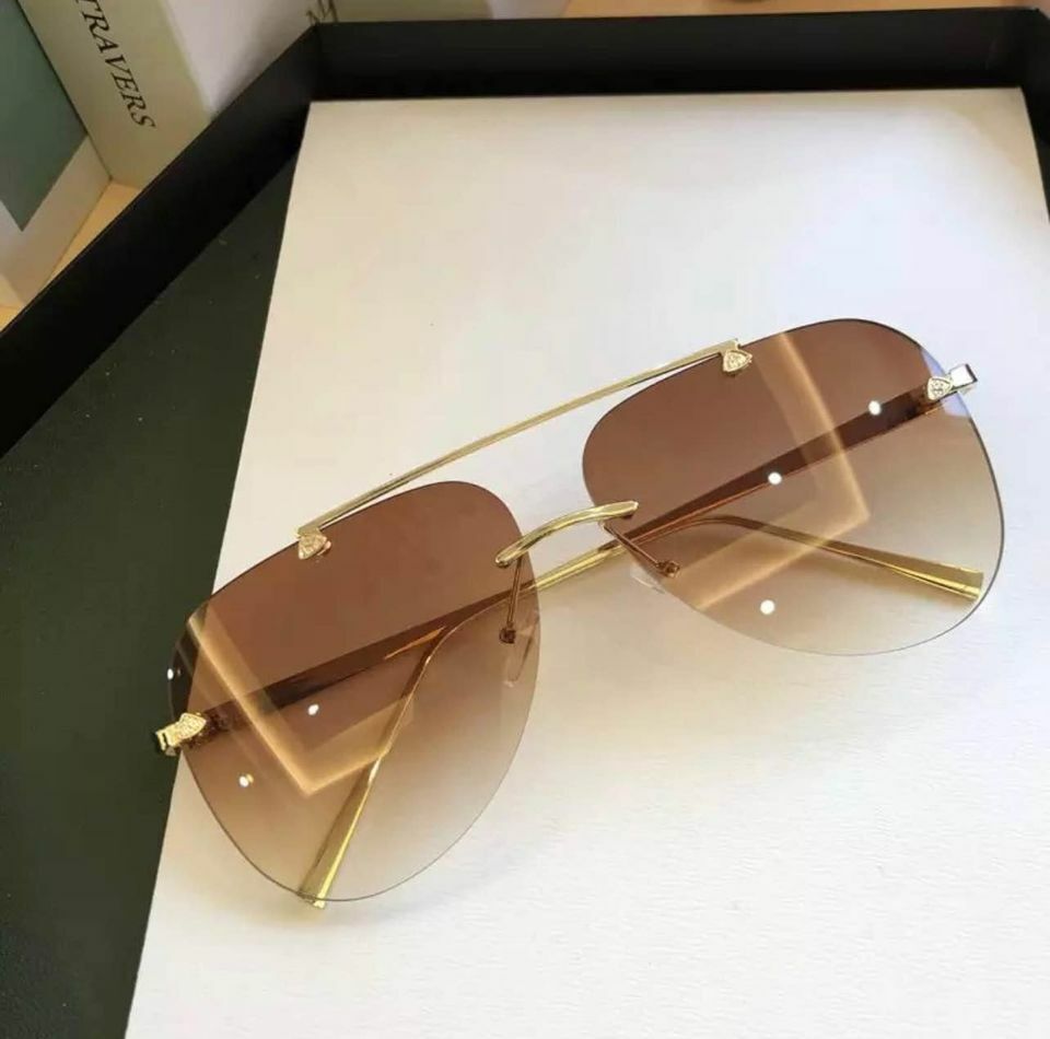 Encore  Pilot Round Sunglasses - Brown