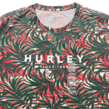 Hurley Men Tropical Escape Paradise Jersey Shirt Hawaiaan Duck Green M - £12.67 GBP