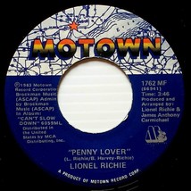 Lionel Richie - Penny Lover / Tell Me [7&quot; 45 rpm Single] Motown 1762 MF - £2.74 GBP