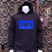 Men’s Maria By Fifty Black | Blue Hoodie NWT - $169.00