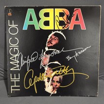 ABBA signed lp The Magic of Abba  4  members, Original, Vintage, Great G... - $4,913.37 MXN