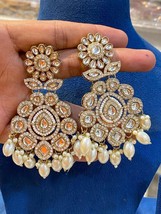 Indian Kundan Gold Plated Traditional All Color Available Last Left Jewelry Sete - £29.08 GBP