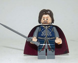 Aragorn Cape Hobbit LOTR Lord of the Rings Custom Minifigure - £3.40 GBP
