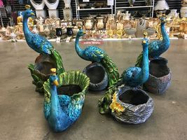 5 Peacock Big Pots available purchase each - £30.60 GBP