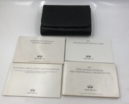 2018 Infiniti Q50 Owners Manual Handbook Set with Case OEM A04B13037 - £49.61 GBP