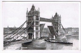 England Postcard London Tower Bridge Paddlewheel Ship - £1.71 GBP