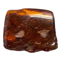 Vintage Handmade Amber Baltic Dark With Inclusions Statement Brooch Pin 23 Grams - £93.96 GBP