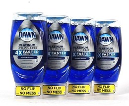 4 Count Dawn Ultra 12.2 Oz Platinum EZ Squeeze Rain Scent Dishwashing Li... - $40.99