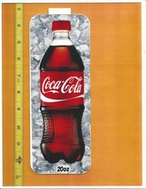Coke Chameleon Size Coca Cola 20 Oz Bottle Soda Flavor Strip Clearance Sale - £1.17 GBP