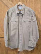Carhartt Tan Canvas Work Shirt Shacket Size 2XL Mens T Shirt S209 KHI - $34.99