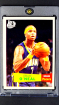 2007 2007-08 Topps 1957-58 Variations #7 Jermaine O&#39;Neal Indiana Pacers Card - £1.32 GBP