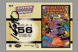 Carmine Infantino Signed Justice League / JLA Archives Art Card #56 Flash JSA + - £39.49 GBP