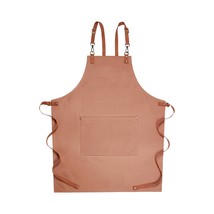 Restaurant Chef Tan Water Resistant Cross Back Apron Gifts For Women Men - £18.87 GBP