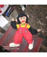 Vintage Zip The Monkey Rubber Face 16&quot; Plush Doll Rushton Co Zippy Howdy... - $1,978.69 MXN