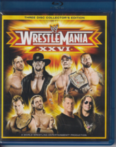 WWE - Wrestlemania XXI (2010, 3-Disc Set, Collectors Edition) blu-ray Like New - £19.58 GBP