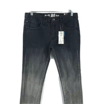 Soho Babe Junior Black Twill Skinny Jeans Gradient Wash Rivets Sizes 5 - 9 - £19.65 GBP