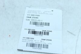 98-05 w163 ML55 REAR DRIVER LEFT QUARTER FENDER FLARE 75269 image 2