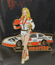 Hooters Racing Atlanta Motor Speedway Hot Nascar Race Car Girl Ga Georgia Pin - £14.15 GBP