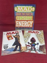 MAD Magazine Lot of 3 July 1974 April 1975 & March 1975 Funny Comic - $14.36