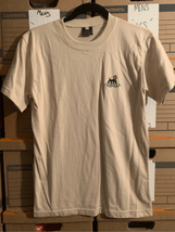 Boys Medium Gorilla Forest Camp Uganda Souvenir Tshirt-Tan Short Sleeve EUC - £4.91 GBP
