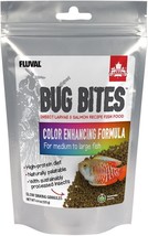 Fluval Bug Bites Color Enhancing Formula for Medium-Large Fish - 4.4 oz - £15.87 GBP