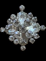 Vintage Exquisite Rhinestone Brooch/Pin 1&quot; - £7.58 GBP