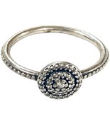Authentic Pandora Sterling Silver Radiant Elegance RING Size 5.5 - $71.50