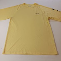Columbia PFG M1409 Mens Yellow Fishing Graphic Long Sleeve Pullover Shirt Size S image 10