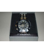 Seiko Pulsar PF8223 Men&#39;s Watch Two-Tone Chronograph Wristwatch Cal. 7T9... - $4,807.63 MXN