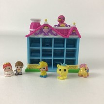 Squinkies Zinkies Miniature Figures House Playset Storage Mini 2012 Blip Toys - $29.35