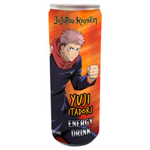 Jujutsu Kaisen Anime Yuji Itadori Energy Drink 12 oz Illustrated Can NEW... - £3.92 GBP