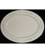 Noritake Ivory China HEATHER PATTERN 16 1/8&quot; Oval Serving Platter MADE I... - $98.99
