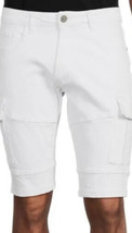 X-Ray Men&#39;s White Cotton Shorts Bermuda Cargo  Sz  38 New - $39.91