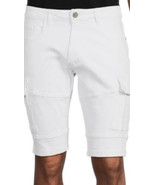 X-Ray Men&#39;s White Cotton Shorts Bermuda Cargo  Sz  38 New - £31.40 GBP